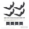 Westin Automotive 19-C SILVERADO/SIERRA 1500 REG CAB BLACK R7 NERF BARS 28-71255 - alternate 7